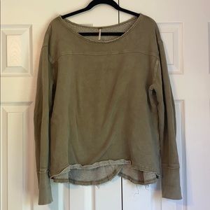 Free People Crew Neck (army green)